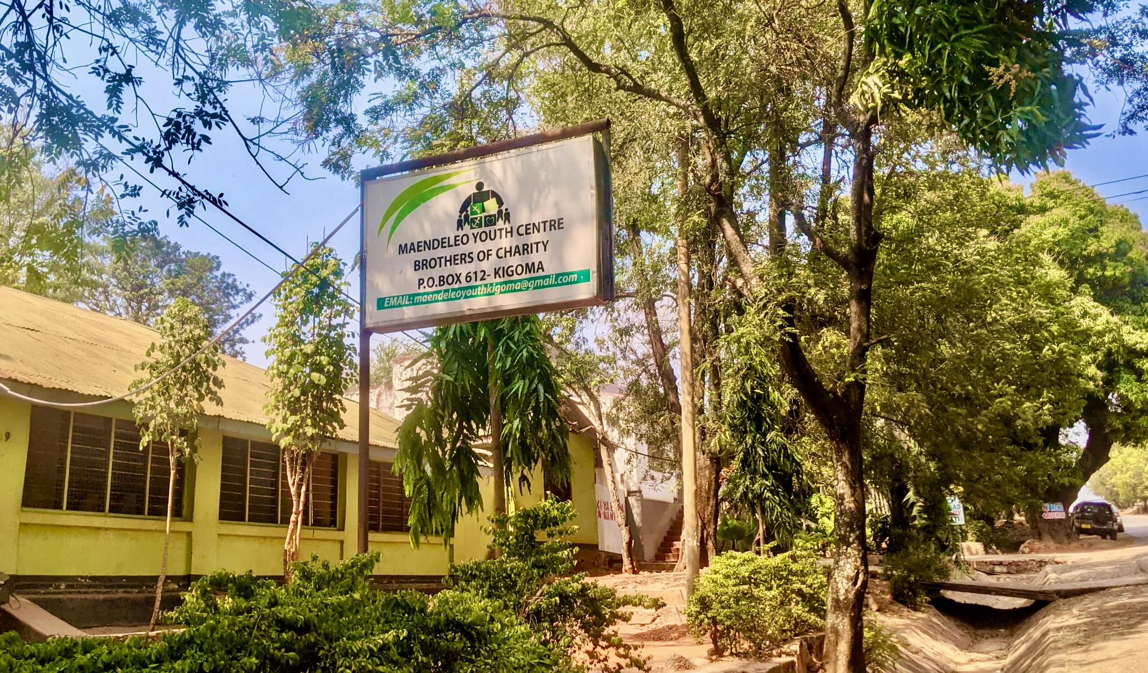 Blackboard and classroom scene