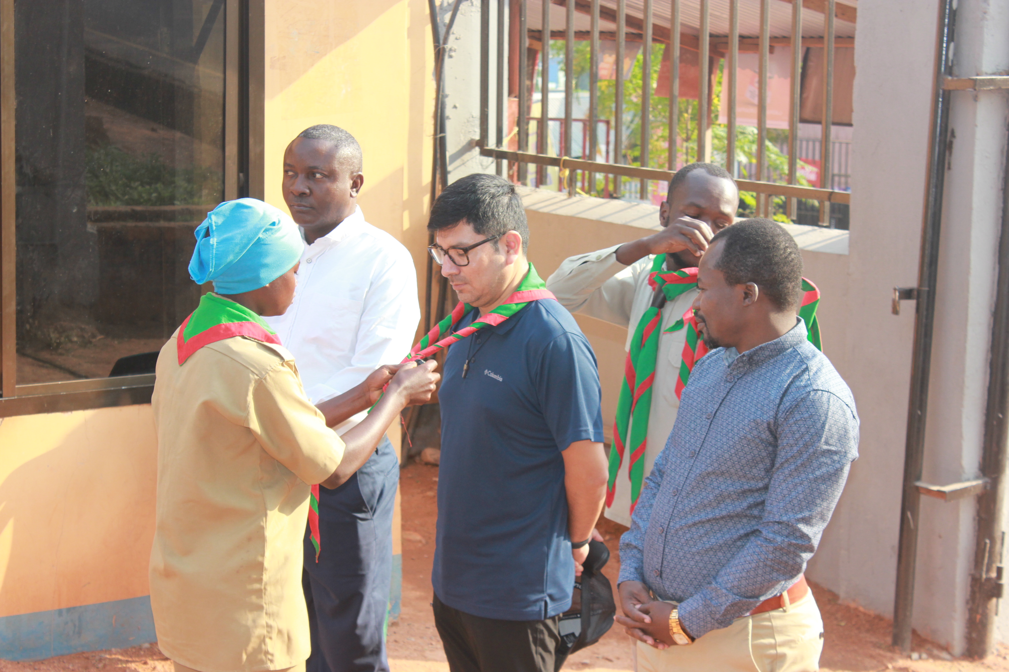 The visit of the  General secretary